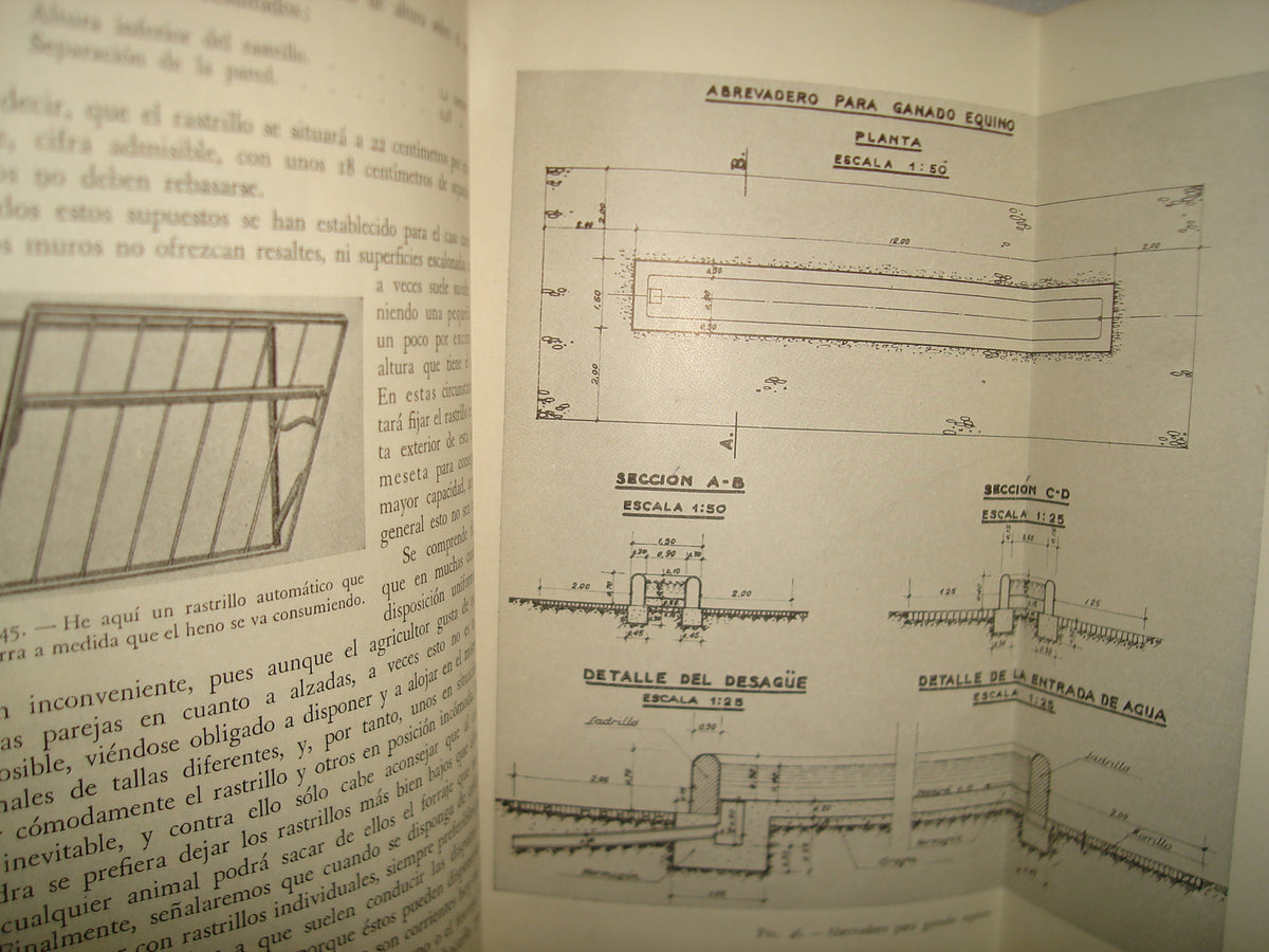 167- Alojamiento Para El Ganado - Santiago Matallana Ventura - Salvat Editores, S. A., 1953