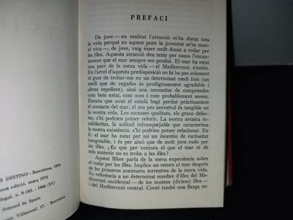 66- Catalán. Josep Pla. Obra Completa. Volum Xv. Les Illes - Primera Edició Març 1970