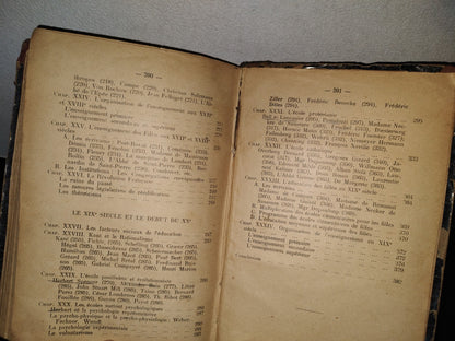 63- Francés. Historia De La Pedagogía / Manuel D'Histoire De La Pédagogie - 1919
