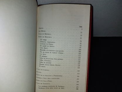66- Catalán. Josep Pla. Obra Completa. Volum Xv. Les Illes - Primera Edició Març 1970