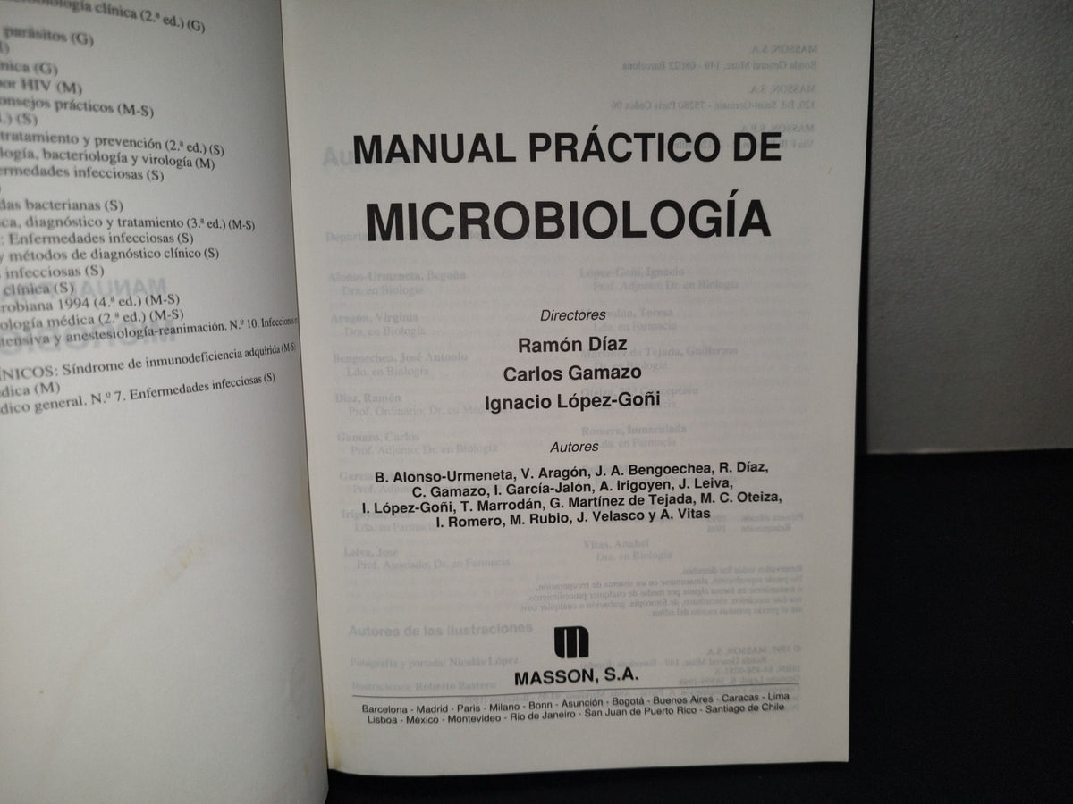 215- Manual Práctico De Microbiología - R. Díaz, C. Gamazo, I. López-Goñi