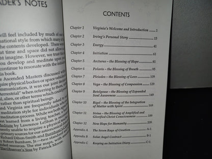 153- Energy Blessings From The Stars. Seven Initiations - Virginia Essene & Irving Feurst - 1998
