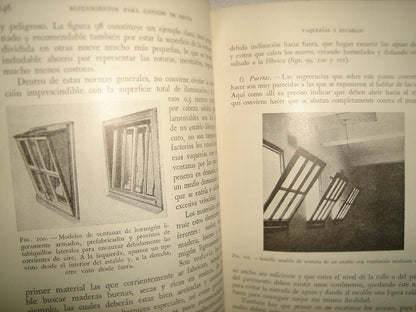 167- Alojamiento Para El Ganado - Santiago Matallana Ventura - Salvat Editores, S. A., 1953