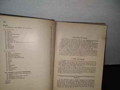 92- Chemie Für Techniker. Verlag Von Konrad Witter In Stuttgart - Dr. Oskar Schmidt - 1933