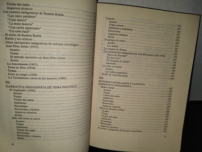 58- La Narrativa Indigenista Mexicana Del Siglo Xx - Sylvia Bigas Torres - Primera Edición 1990
