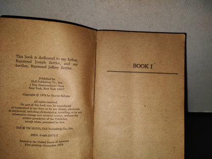 158- Bitter Eden - Sharon Salvato - A Dell Book. First Printing-December 1979