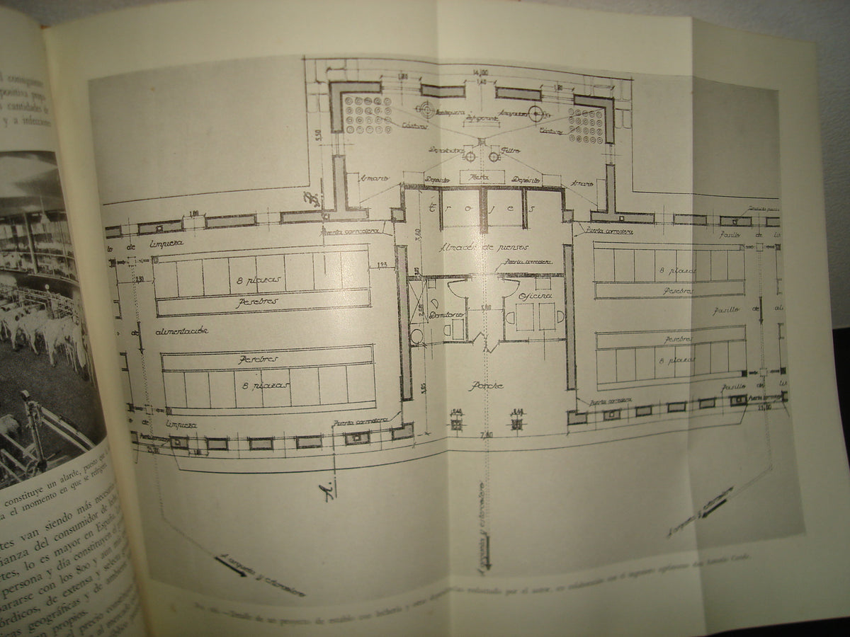 167- Alojamiento Para El Ganado - Santiago Matallana Ventura - Salvat Editores, S. A., 1953