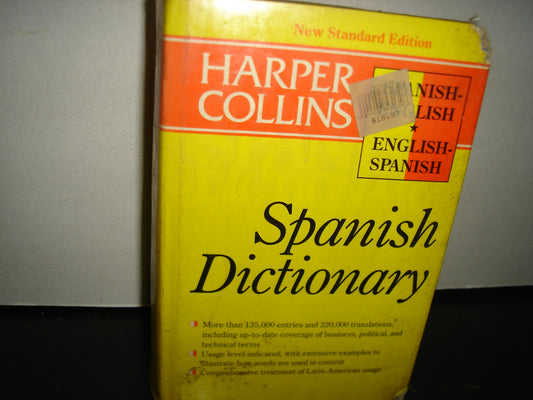 20- Diccionario Harper Collins Spanish-English English-Spanish Dictionary