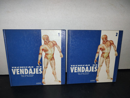 173- Técnicas De Vendajes - Hans Jürgen Montag, Peter D. Asmussen - Iatros Ediciones, Ltda. 1992