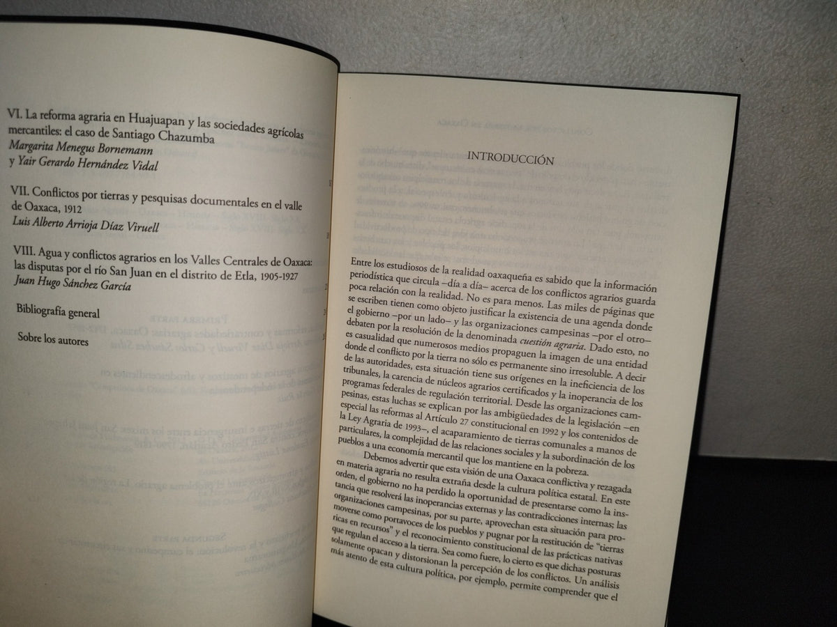 145- Conflictos Por La Tierra En Oaxaca - Luis Alberto Arrioja Díaz Viruell. El Colegio De Michoacán