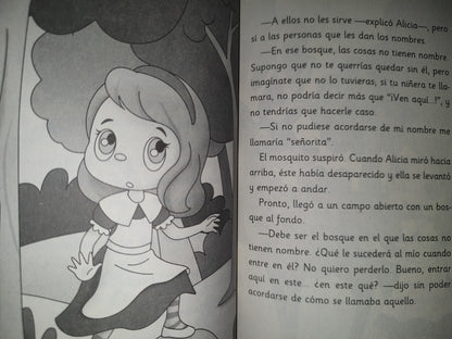 199- Alicia A Través A Través Del Espejo Y Lo Que Pasó Allí (Adaptación) - Lewis Carroll - Editorial Selector. Primera Edición, 2022