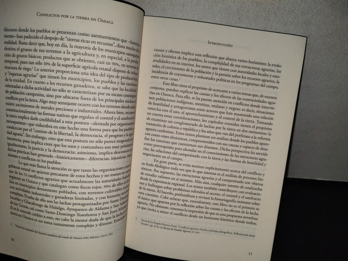 145- Conflictos Por La Tierra En Oaxaca - Luis Alberto Arrioja Díaz Viruell. El Colegio De Michoacán