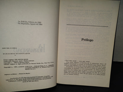 200- La Hermandad - Michael Palmer. BEST SELLER EDIVISION - 1984
