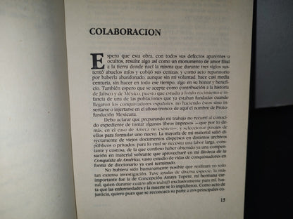 83- Ameca. Protofundación Mexicana - Jesús Amaya - UNED. Gobierno De Jalisco,1983