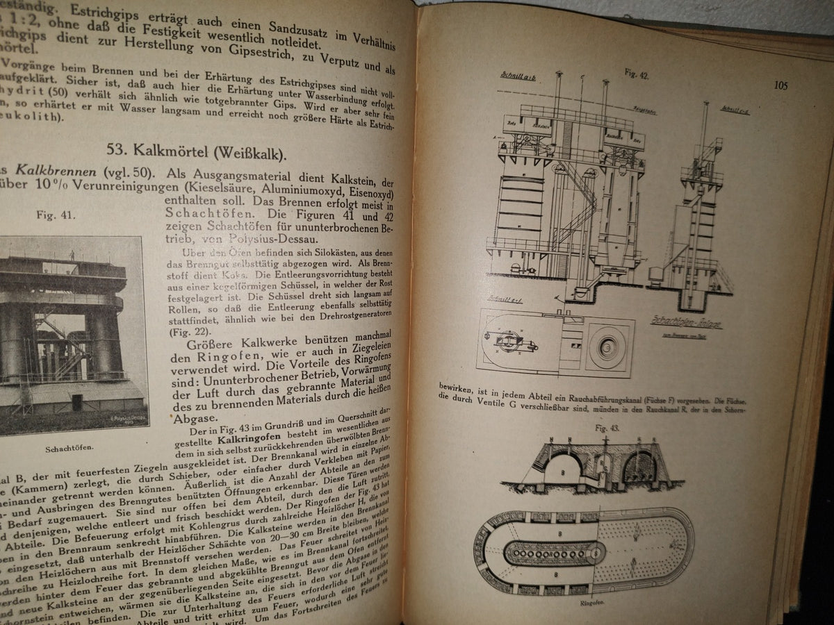 92- Idioma Alemán: Química Para Ingenieros / Chemie Für Techniker. Verlag Von Konrad Witter In Stuttgart - Dr. Oskar Schmidt - 1933