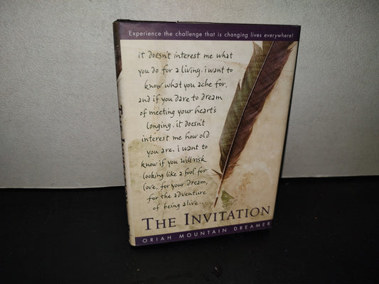 200- The Invitation - Oriah Mountain Dreamer - HarperSanFrancisco - First Edition 1999