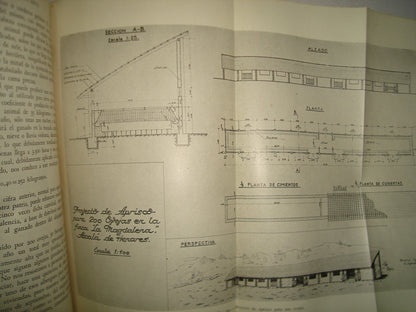 167- Alojamiento Para El Ganado - Santiago Matallana Ventura - Salvat Editores, S. A., 1953