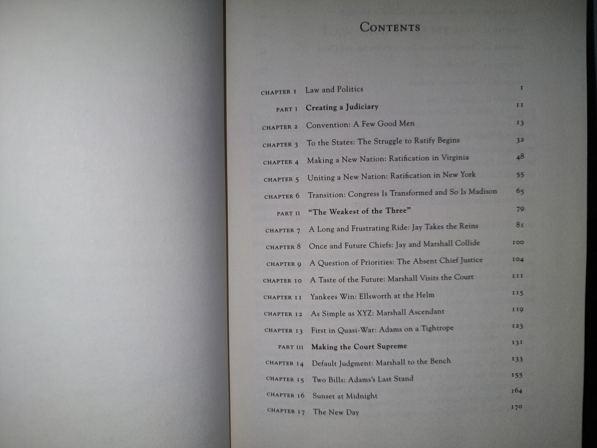 220- The Activist. John Marshall, Marybury V. Madison, And He Myth Of Judical Review - Lawrence Goldstone. Walker & Company. New York - First U.S. Edition 2008