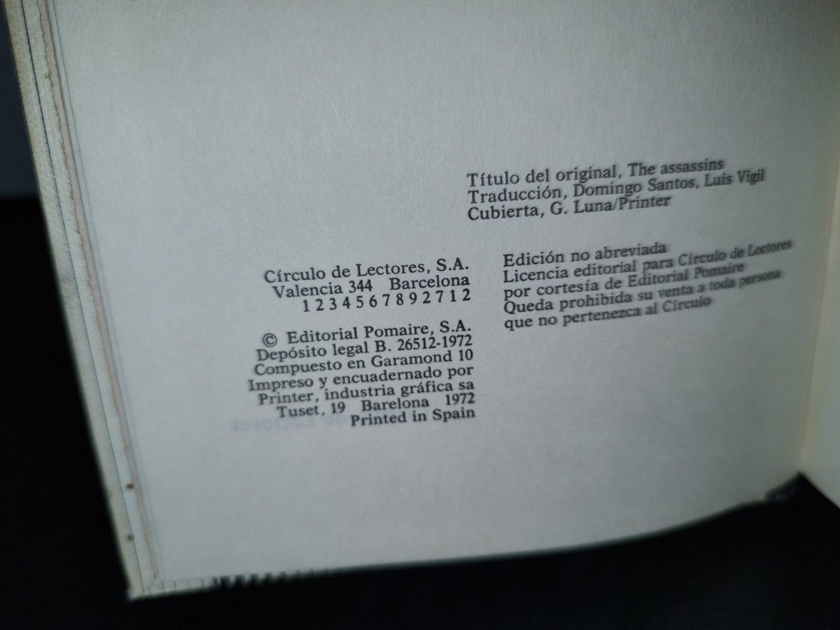 48- Los Asesinos - Elia Kazan - Editorial Pomaire 1972