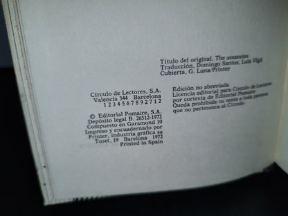 48- Los Asesinos - Elia Kazan - Editorial Pomaire 1972