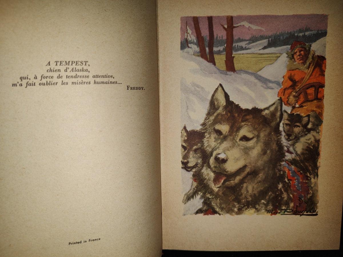 198- Le Grand Silence Blanc - Louis-Frédéric Rouquette. Bibliothèque Rouge Et Or - 50's