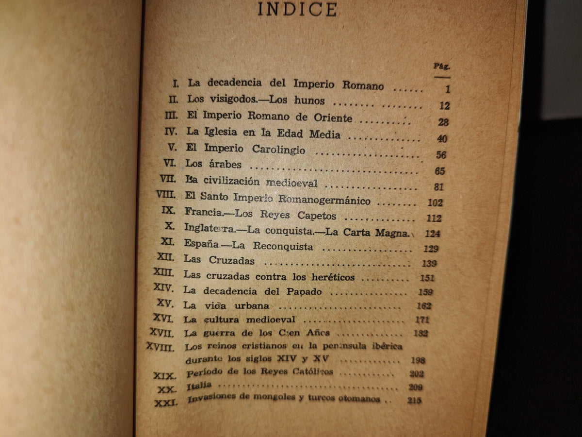 50- La Edad Media - Alberto Malet, Carlos Maquet - 1973