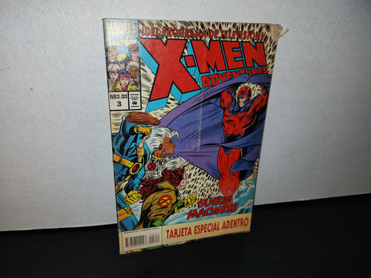 192- X-Men Adventures. Surge Magneto. Vol. 1, No. 3, 1995. Contiene 4 Pepsicards Nuevas