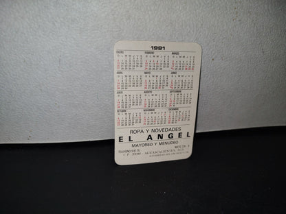 A10C1-2- Imagen Sagrado Corazón De Jesucristo. Calendario 1991