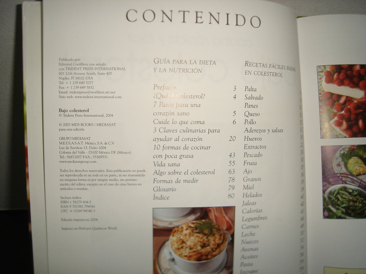 1- Cocina Rápido Y Fácil. Bajo Colesterol