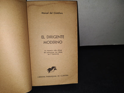 32- El Dirigente Moderno. Manual Dle Cristóforo