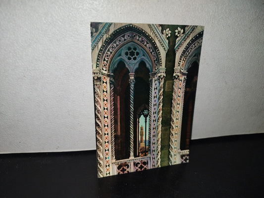A10C1-2- Tarjeta Postal Florencia. Giotto Steeple (Detail) - 70'S