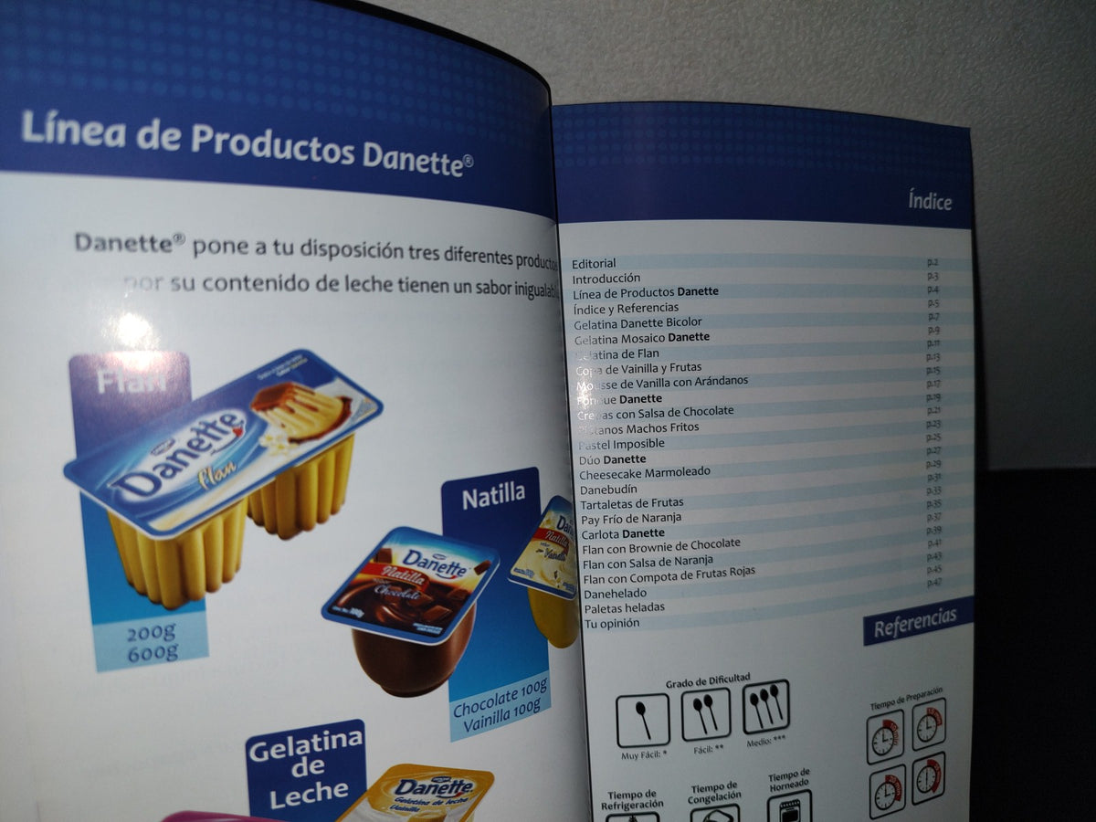 195- Recetario Danette - Danone De México, S.A. De C.V. - Septiembre 2011