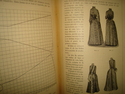 169- Método Para Aprender A Cortar Y Confeccionar Toda Clase De Prendas De Vestir Para Señora, Lencería Para Caballero, Canastilla De Recién Nacido, Abrigos Y Sombreros - Carmen Ruiz Y Alá - 1898