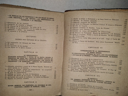 54- Lecciones De Historia Patria Para 4° Año - Rosa De La Mora - 1959