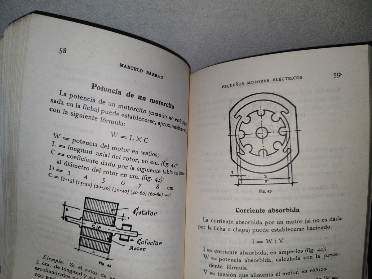 91- Pequeños Motores Eléctricos - Marcelo Barrau - 1977