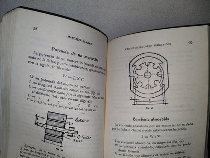 91- Pequeños Motores Eléctricos - Marcelo Barrau - 1977