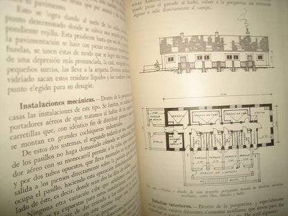 167- Alojamiento Para El Ganado - Santiago Matallana Ventura - Salvat Editores, S. A., 1953