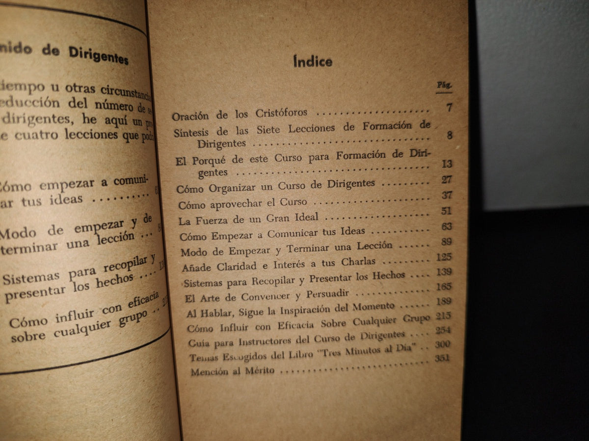 32- El Dirigente Moderno. Manual Dle Cristóforo