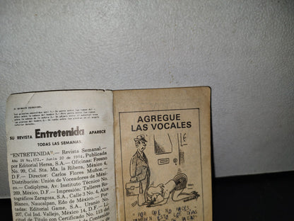 192- Mini Cómic. Entretenida - Año Iv, No. 172, Junio 1984