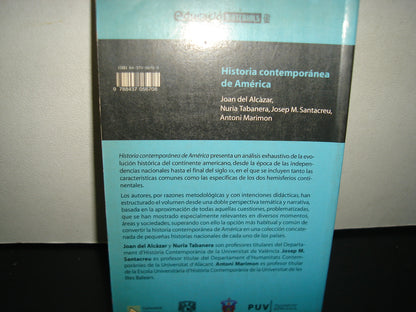 1- Historia Contemporánea De América - Joan Del Alcázar