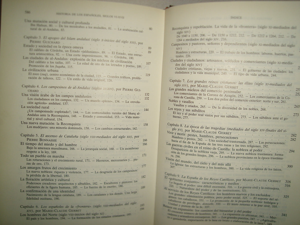 161- Historia De Los Españoles - Bartolomé Bennassar - Editorial Crítica - Los 2 Tomos