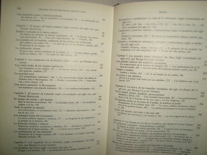 161- Historia De Los Españoles - Bartolomé Bennassar - Editorial Crítica - Los 2 Tomos
