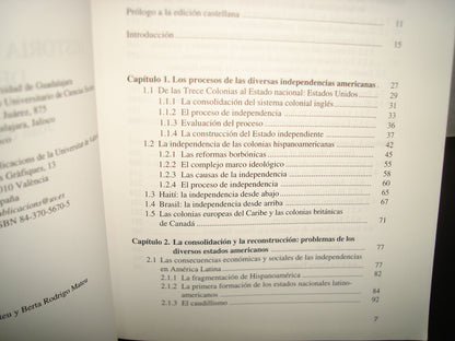 1- Historia Contemporánea De América - Joan Del Alcázar