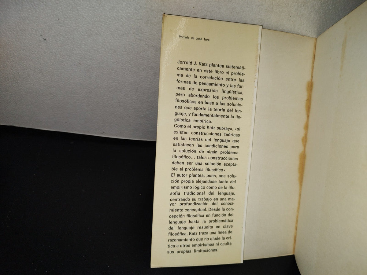 124- Filosofía Del Lenguaje - Jerrold J. Katz - 1971
