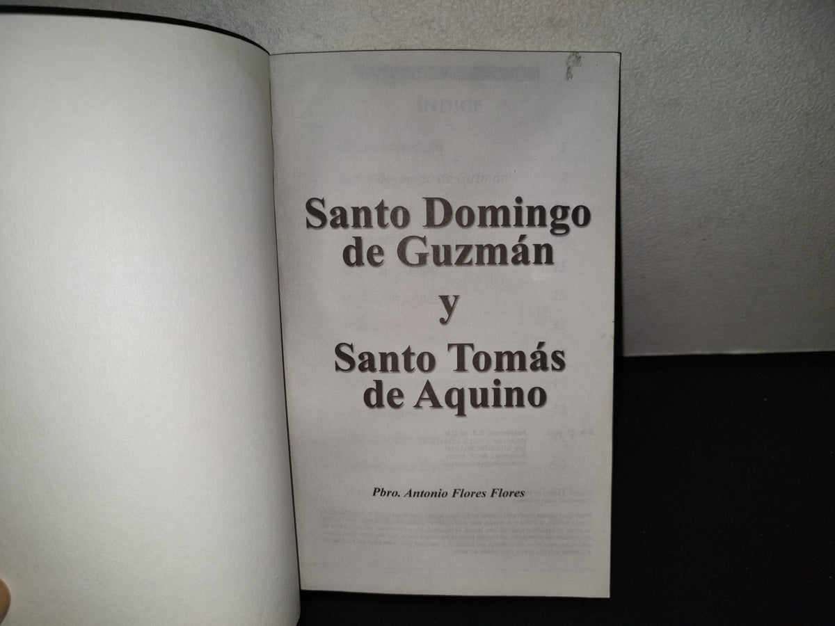 202- Santo Domingo De Guzmán Y Santo Tomás De Aquino - Pbro. Antonio Flores Flores, 2013