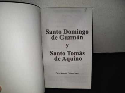 202- Santo Domingo De Guzmán Y Santo Tomás De Aquino - Pbro. Antonio Flores Flores, 2013