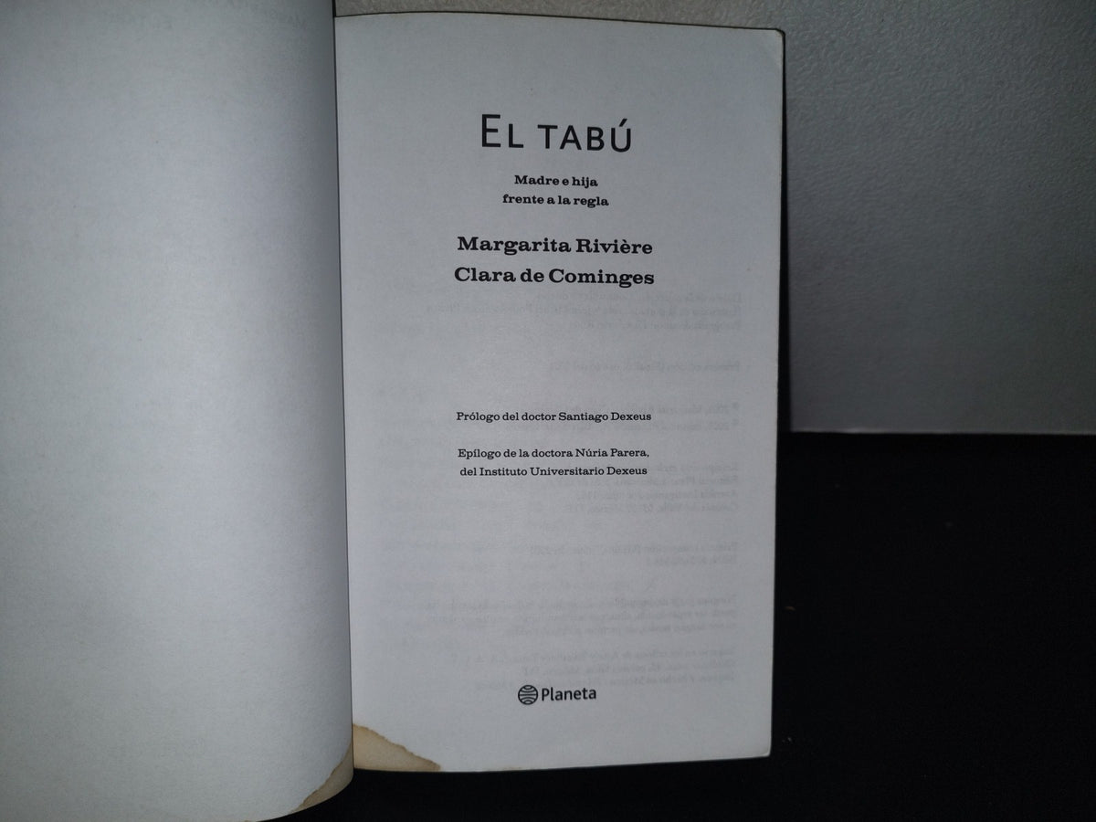 84- El Tabú. Madre E Hija Frente A La Regla - Margarita Riviere
