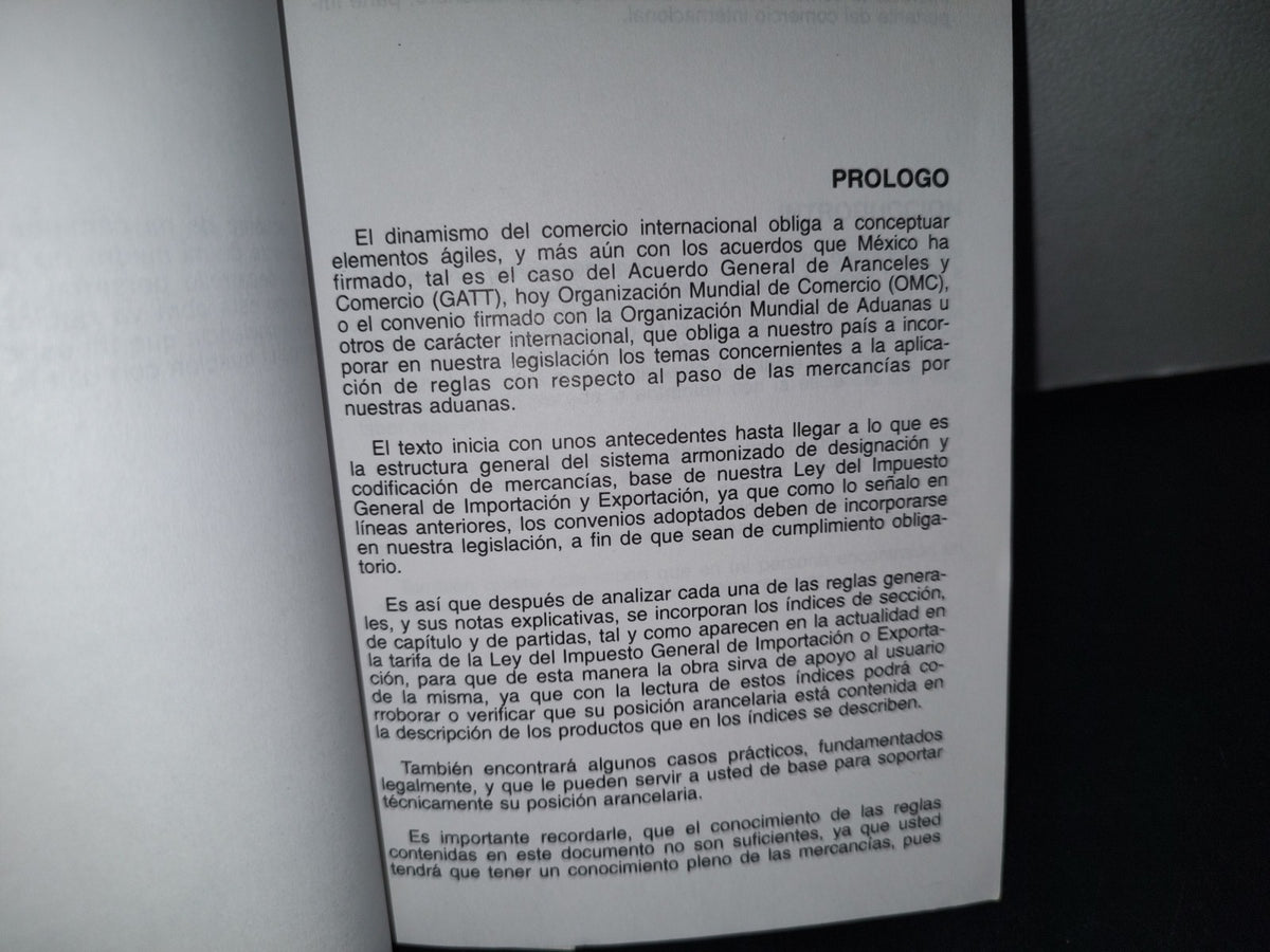 32- Clasificación Arancelaria De Las Mercancías - Lic. Felipe Acosta Roca
