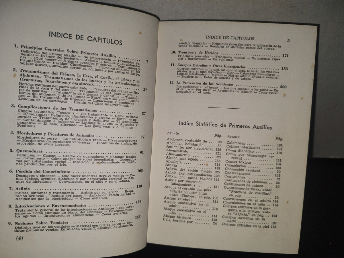 96- Técnica Moderna De Primeros Auxilios - Dr. Marcelo A. Hammerly - 1963