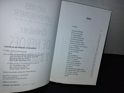 50- Crónicas De Héroes Y Bandidos - Andrés Oppenheimer